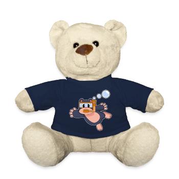 Maulwurf Taucher Schnorchel Tauchen - Teddy - French Navy - Vorne