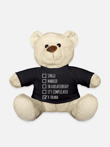 Single married in a relationship k-drama - Nounours - noir