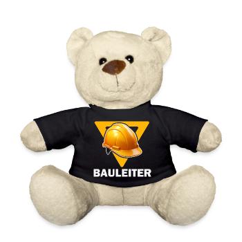 Baustellenleiter Bauhelm - Teddy - Schwarz - Vorne