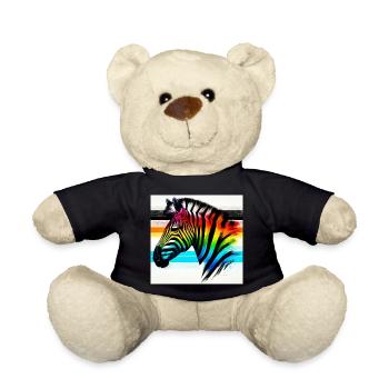 Zebra - Teddy - Schwarz - Vorne
