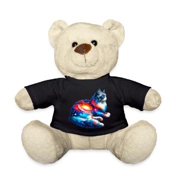 Katze - Teddy - Schwarz - Vorne