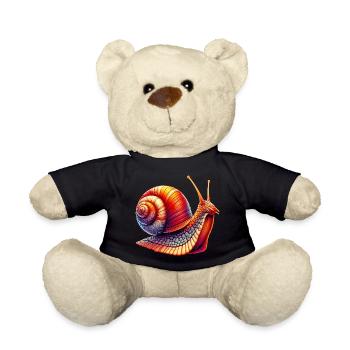 Schnecke - Teddy - Schwarz - Vorne