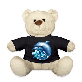 Delfin - Teddy - Schwarz - Vorne