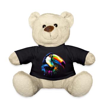 Toucan - Teddy Bear - black - Front