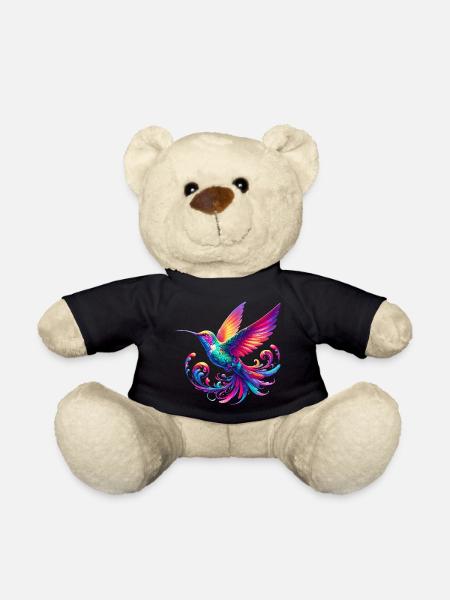 Hummingbird - Teddy Bear - black