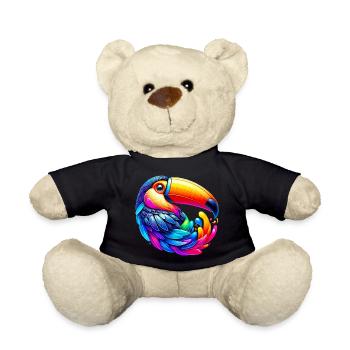 Toucan - Teddy Bear - black - Front