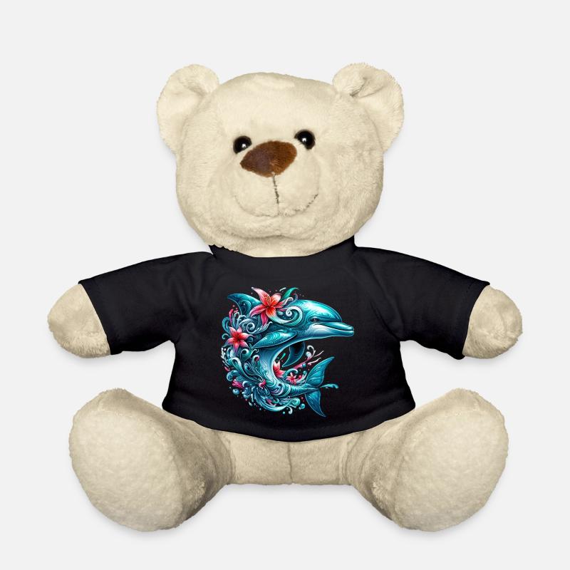 Delfin - Teddy - Schwarz