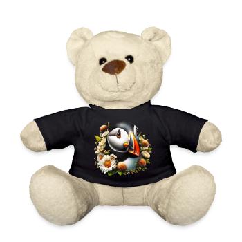 Puffin - Teddy Bear - black - Front