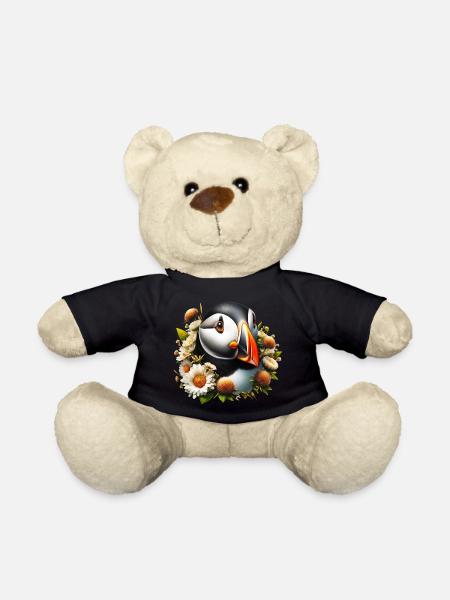 Papageitaucher - Teddy - Schwarz