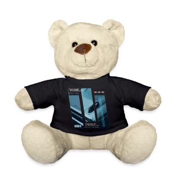 Never Stop Exploring - Teddy - Schwarz - Vorne