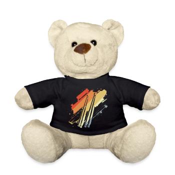 Drumsticks Vintage Look - Teddy - Schwarz - Vorne