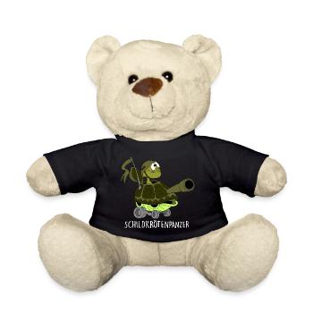 Schildkrötenpanzer - Teddy - Schwarz - Vorne