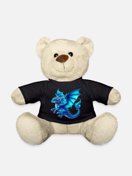 Dragon - Teddy Bear - black