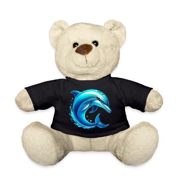 Delfin - Teddy - Schwarz - Vorne