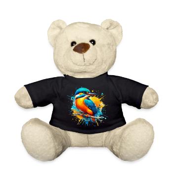 Martin-pêcheur - Nounours - noir - Devant