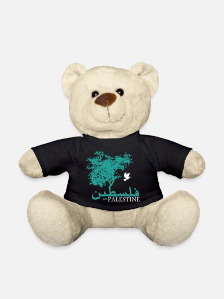 Olivetree Peace Palestine - Teddy - Schwarz
