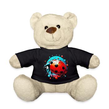Marienkäfer - Teddy - Schwarz - Vorne