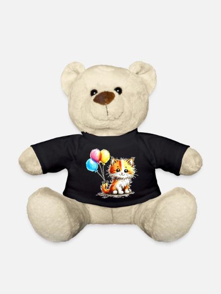 Kätzchen - Teddy - Schwarz