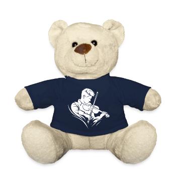 Violinist - Teddy Bear - french navy - Front