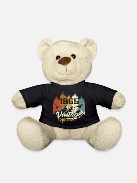 Legends Were Born In September 1965 Vintage 1965 - Teddy - Schwarz