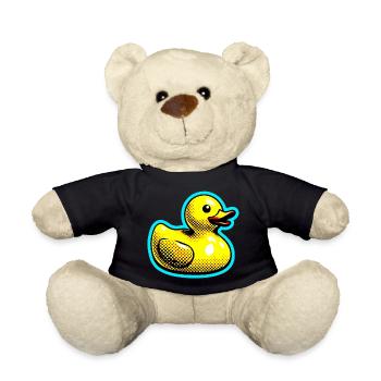 Caneton Canard Canard Canard - Nounours - noir - Devant