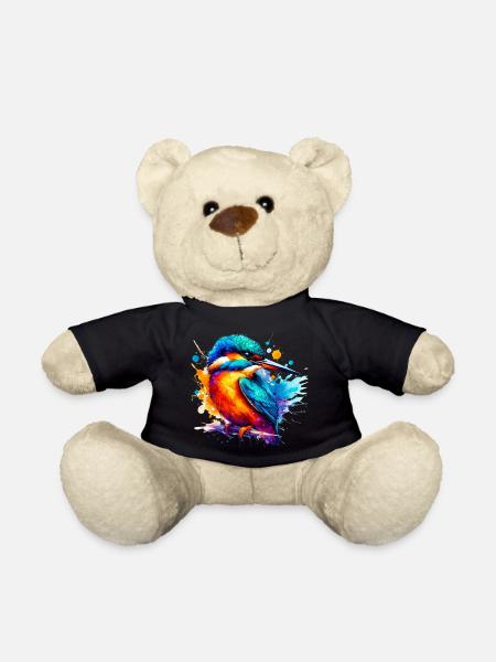 Martin-pêcheur - Nounours - noir