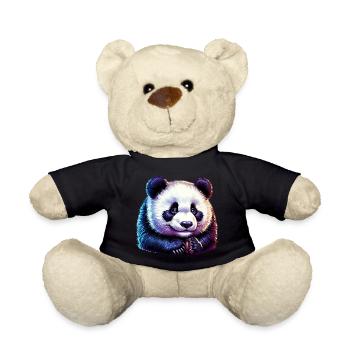 Panda - Teddy - Schwarz - Vorne