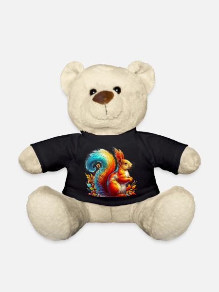 Eichhörnchen - Teddy - Schwarz