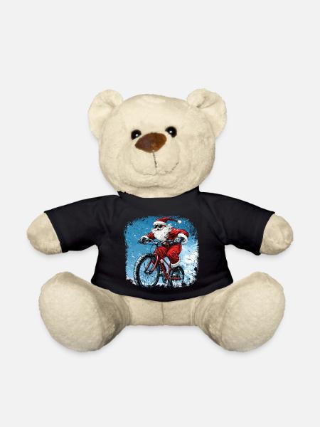 Biker Weihnachten - Teddy - Schwarz