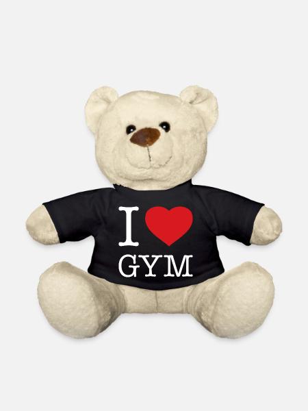 I LOVE GYM - Teddy - Schwarz