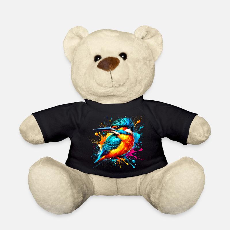 Martin-pêcheur - Nounours - noir