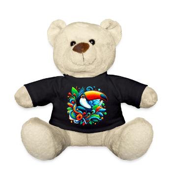 Toucan - Teddy Bear - black - Front
