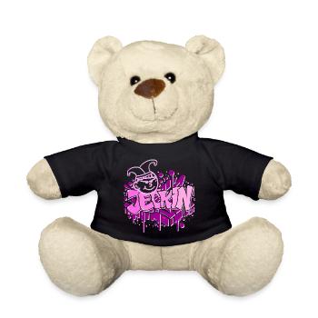 Jeckin Kölner Karneval Koffetti kölle alaaf - Teddy - Schwarz - Vorne