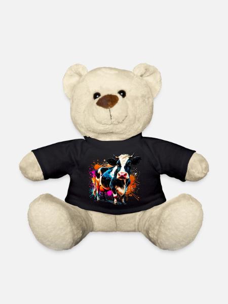 Kuh - Teddy - Schwarz