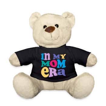 In My Mom Era – Colorful Mom Vibes - Teddy Bear - black - Front