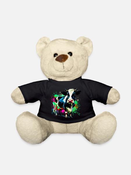 Kuh - Teddy - Schwarz