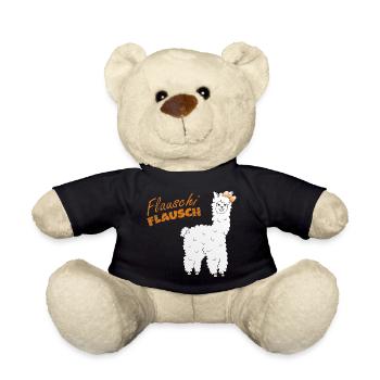 Flauschi-flausch - Teddy - Schwarz - Vorne