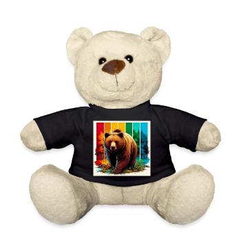 ours - Nounours - noir - Devant