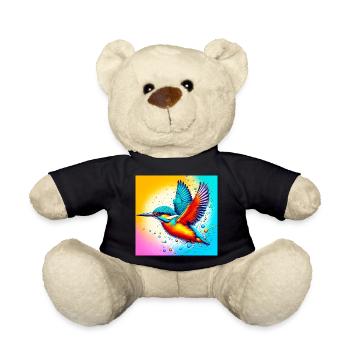 kingfisher - Teddy Bear - black - Front
