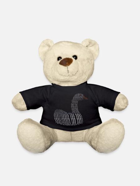Silhouette Gaens - Teddy Bear - black