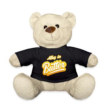 Alles in Butter - Teddy - Schwarz - Vorne