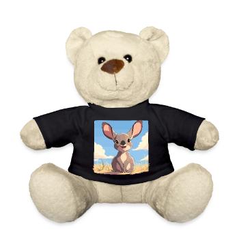 Wallabies Wallaby - Teddy Bear - black - Front