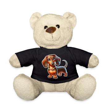 Dackel - Teddy - Schwarz - Vorne