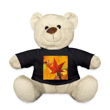 Herbstlaub - Teddy - Schwarz - Vorne