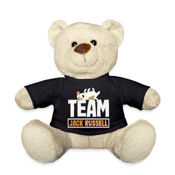 Lustiges Jack Russell Besitzer Geschenk - Teddy - Schwarz - Vorne