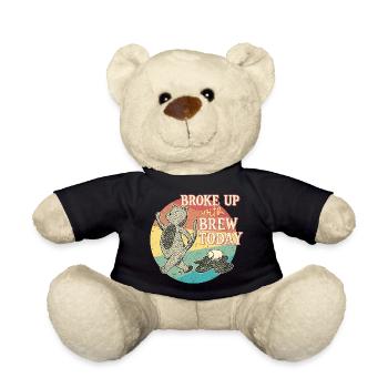 Kaffeeentzug Koffeinfrei Ex-Kaffeetrinker - Teddy - Schwarz - Vorne