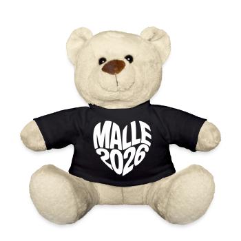 Malle 2026 - Teddy Bear - black - Front