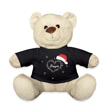 Musique de Noël de Musical Notes Singing - Nounours - noir - Devant