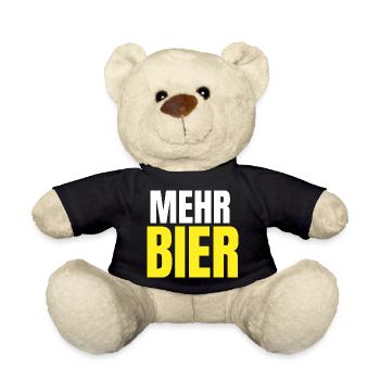 Mehr Bier Frühlingsfest 2026 – Lustiges Bier Fest - Teddy - Schwarz - Vorne