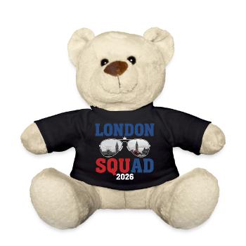 Équipe de Londres 2026 - Nounours - noir - Devant